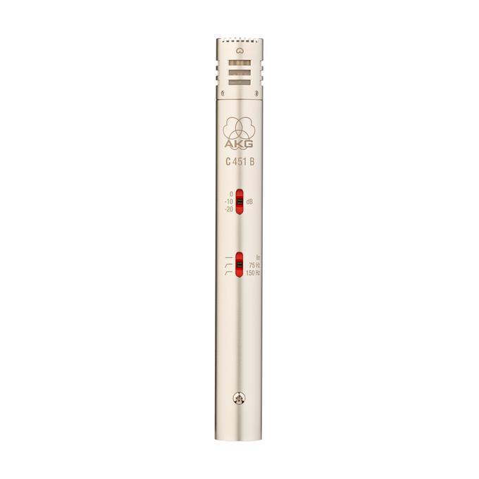 Location AKG C451B - Micro Cardioide instrument, avec pince SA40+bonnette Microphones électr...