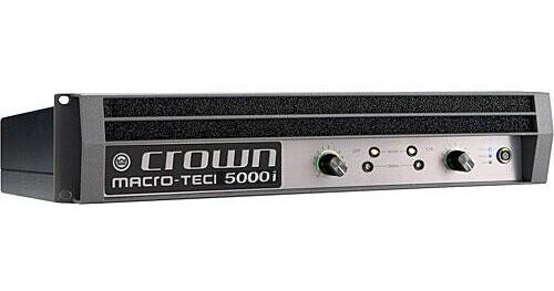 Location amplificateur Crown Macro-Tech 5000I Enceintes passives et amplification