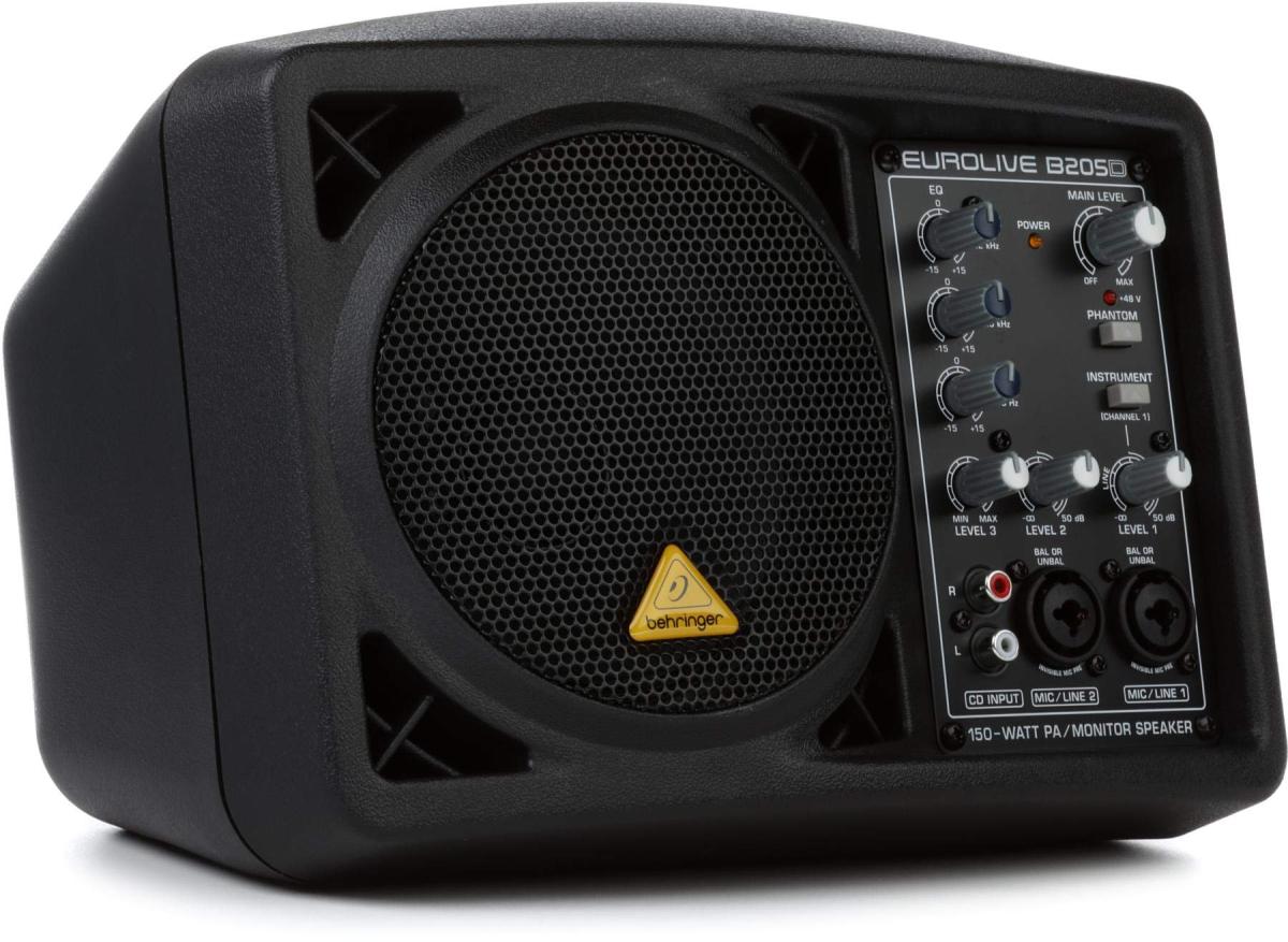 Location Behringer B205D Enceinte de régie active / moniteur large bande Enceintes amplifiées
