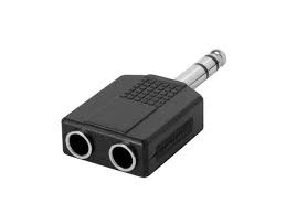 Location Jack 3.5 Stéréo > 2 Jack F 6,35 Adaptateurs