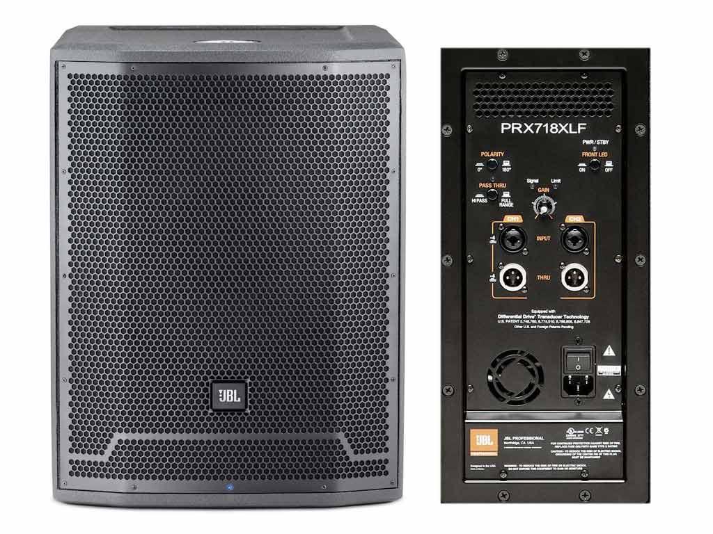 Location JBL série PRX18 Subwoofer ampliifié - 18 pouces -718/818 Enceintes amplifiées