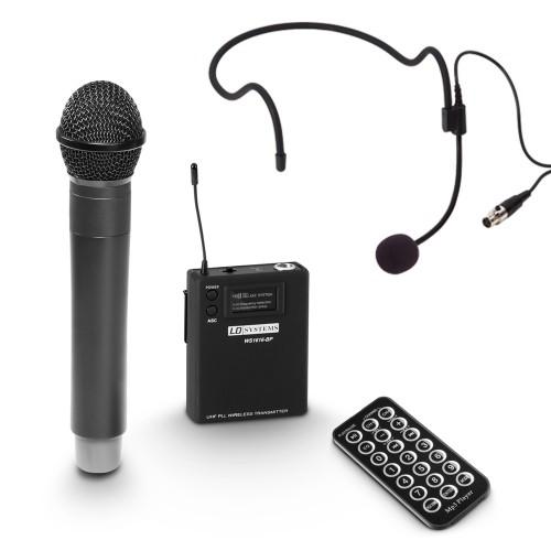 Location Micro Casque, noir  HF pour ROADBUDDY Enceintes amplifiées