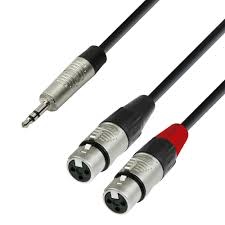 Location Mini jack 3'5 Stéréo M > XLR F Adaptateurs