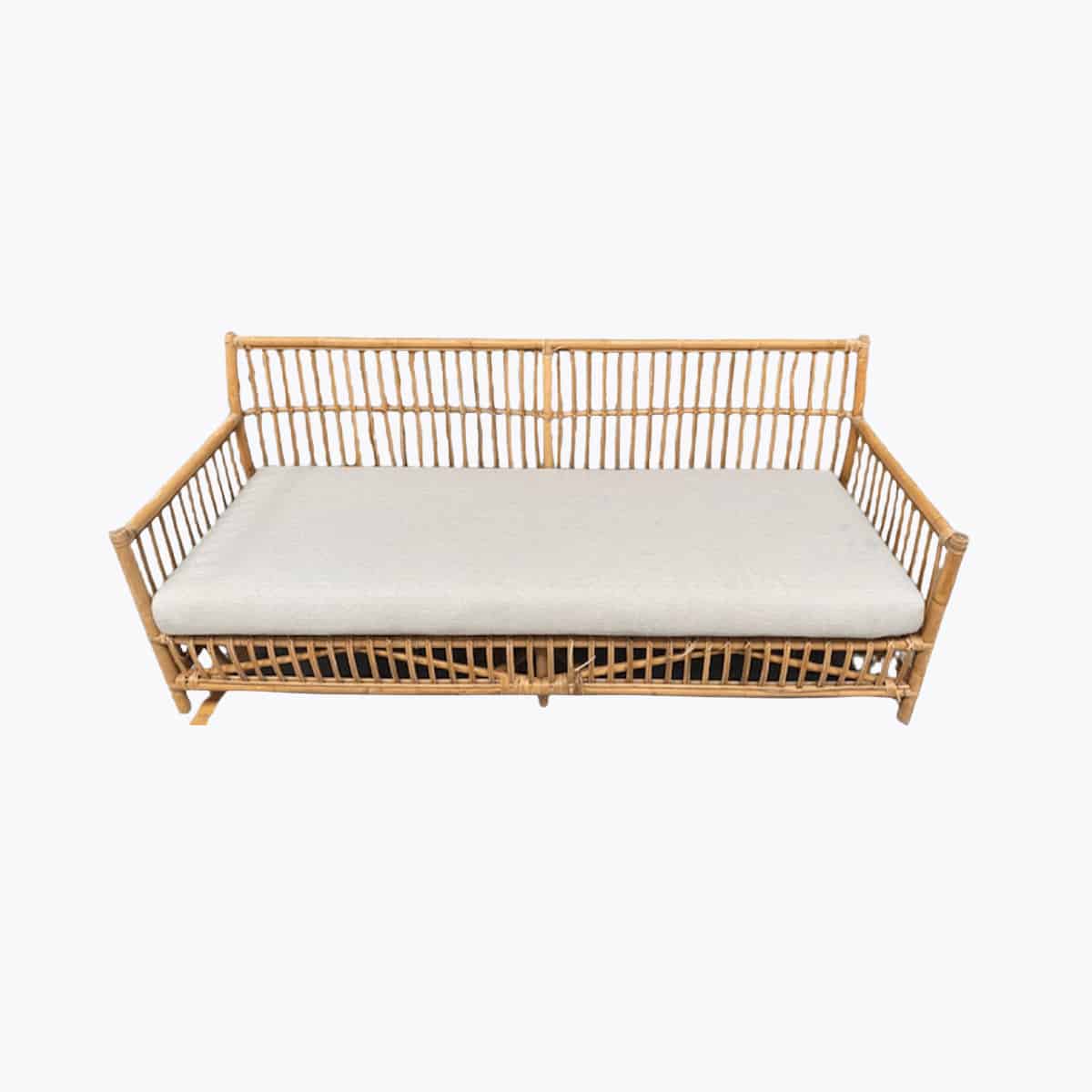 Location Banquette Marquis en osier Lounge