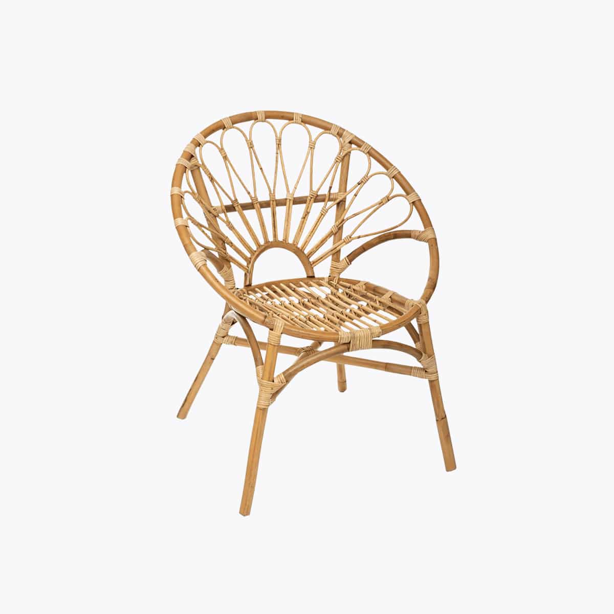 Location Fauteuil Praya en osier Chaises, bancs & tabourets