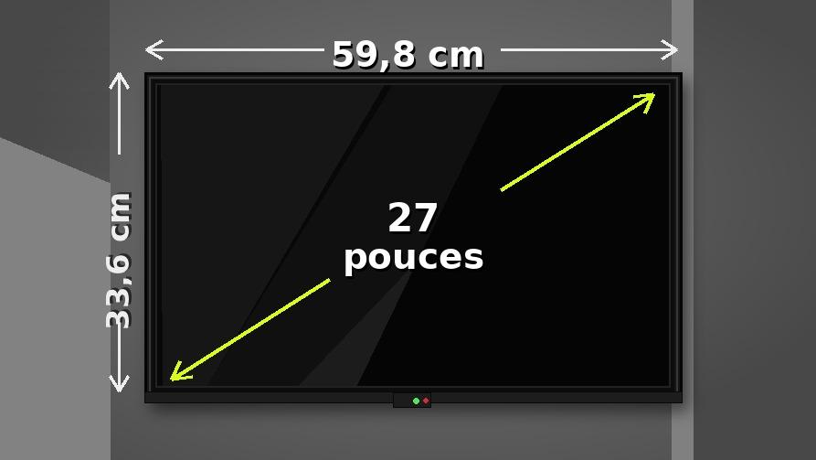 Location Moniteur AOC 27" 250cd/m2, 16h/7j Moniteur
