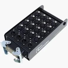 Location Multipaire boitier de scène  harting XLR 16/4 Multipaire