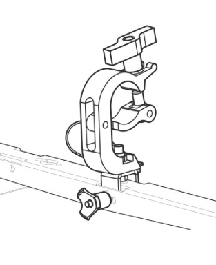 Location Nexo crochet pour Lyre Systemes d'accroche et levage