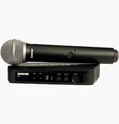 Location SHURE 1 PG58-M17 BLX24E Wireless 662 à 686 MHz Micros HF