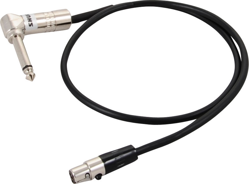 Location SHURE Adaptateur pocket Mini TQG - Jack 6.35  WA 304 Micros HF