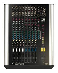 Location SOUNDCRAFT M 4 voies mono, 4 voies stéréo Consoles analogiques
