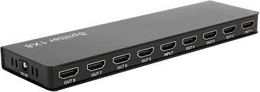 Location Splitter HDMI 1 entrée vers 8 sorties, 4K@4:4:4 Splitter / convertisseur