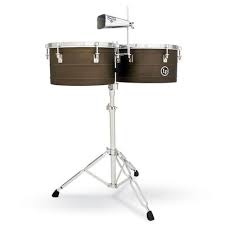 Location Timbales LP Antique Coat Style 14 et15" avec stand et attache cloche Percussions