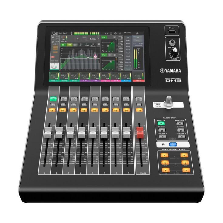 Location YAMAHA DM3  22CH 16MIC 96K DANTE Consoles numériques
